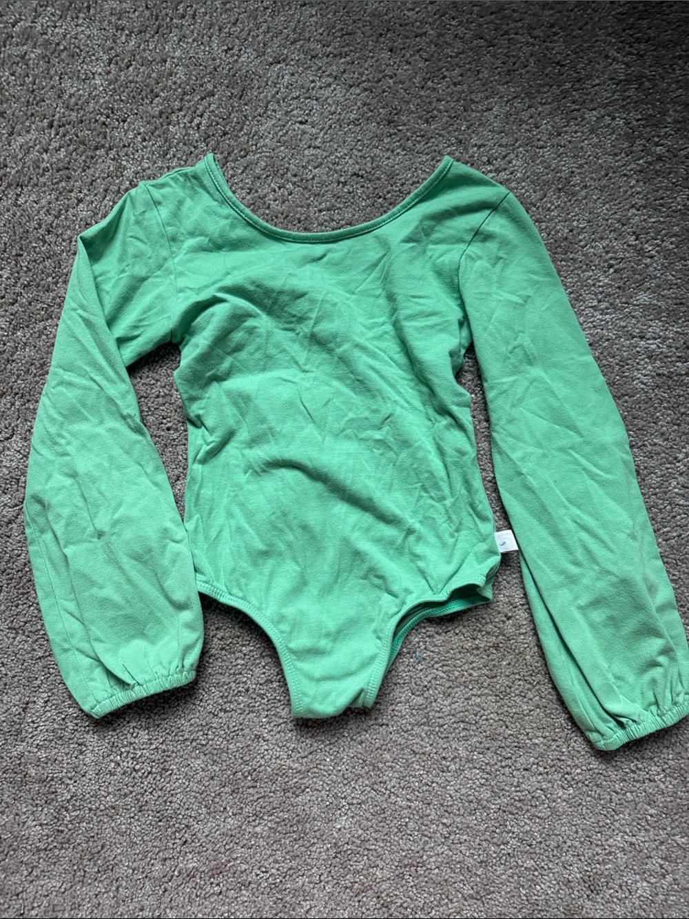 Well Dressed Wolf - Omi Jo - Green Long-Sleeve Leotard